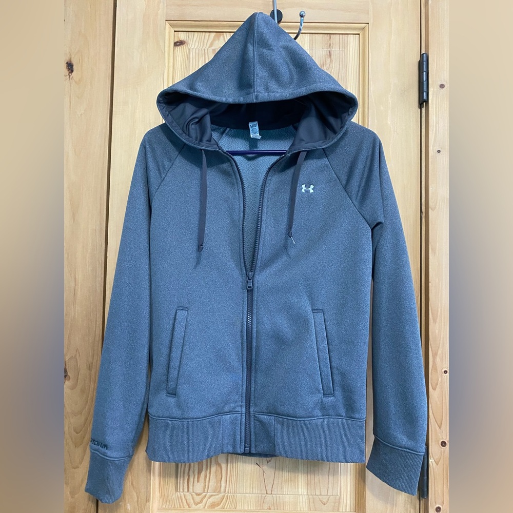 Under Armour Zip Up Hoodie Cold Gear Small